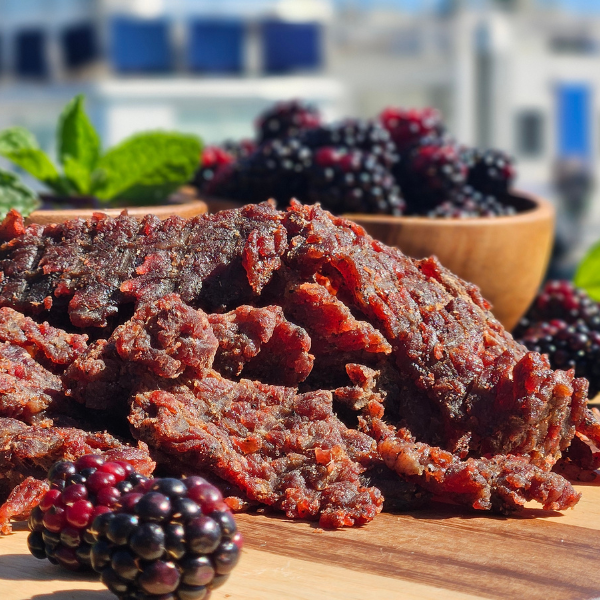 BOYSENBERRY Brisket beef jerky | Best SOFT Brisket jerky 7oz Bag