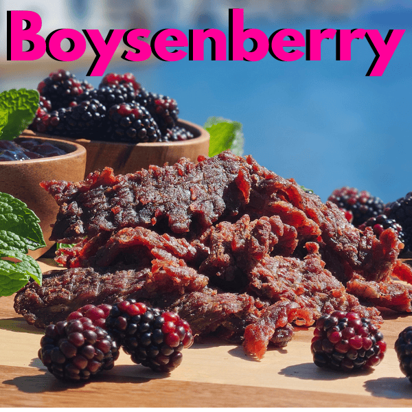 BOYSENBERRY Brisket beef jerky | Best SOFT Brisket jerky 7oz Bag