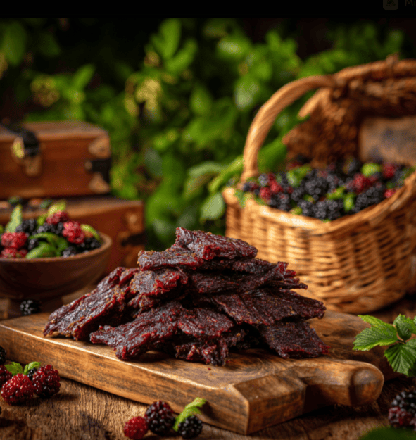 BOYSENBERRY Brisket beef jerky | Best SOFT Brisket jerky 7oz Bag