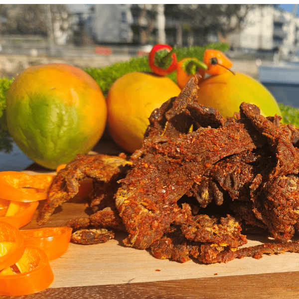 MANGO HABANERO Brisket beef jerky | Best SOFT Brisket jerky 7oz Bag