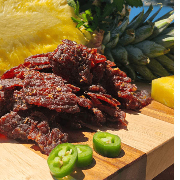 SERRANO PINEAPPLE Brisket beef jerky | Best SOFT Brisket jerky 7oz Bag