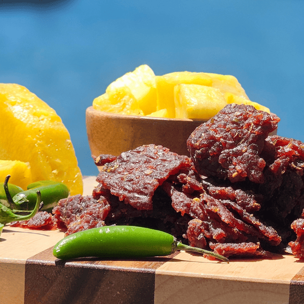 SERRANO PINEAPPLE Brisket beef jerky | Best SOFT Brisket jerky 7oz Bag