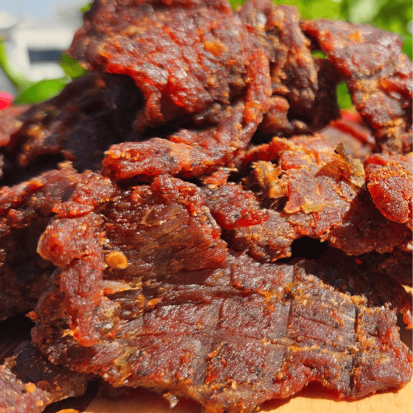 SMOKY SRIRACHA Brisket beef jerky | Best SOFT Brisket jerky 7oz Bag