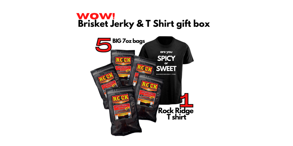 Brisket beef jerky Gift basket