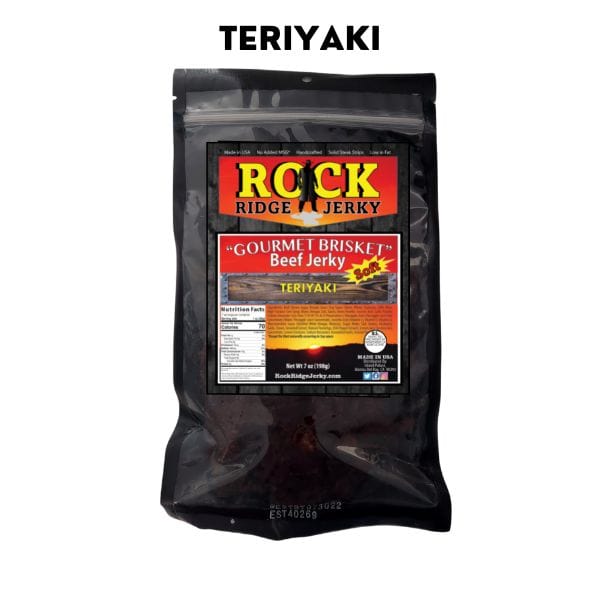 Teriyaki Brisket beef jerky bestseller